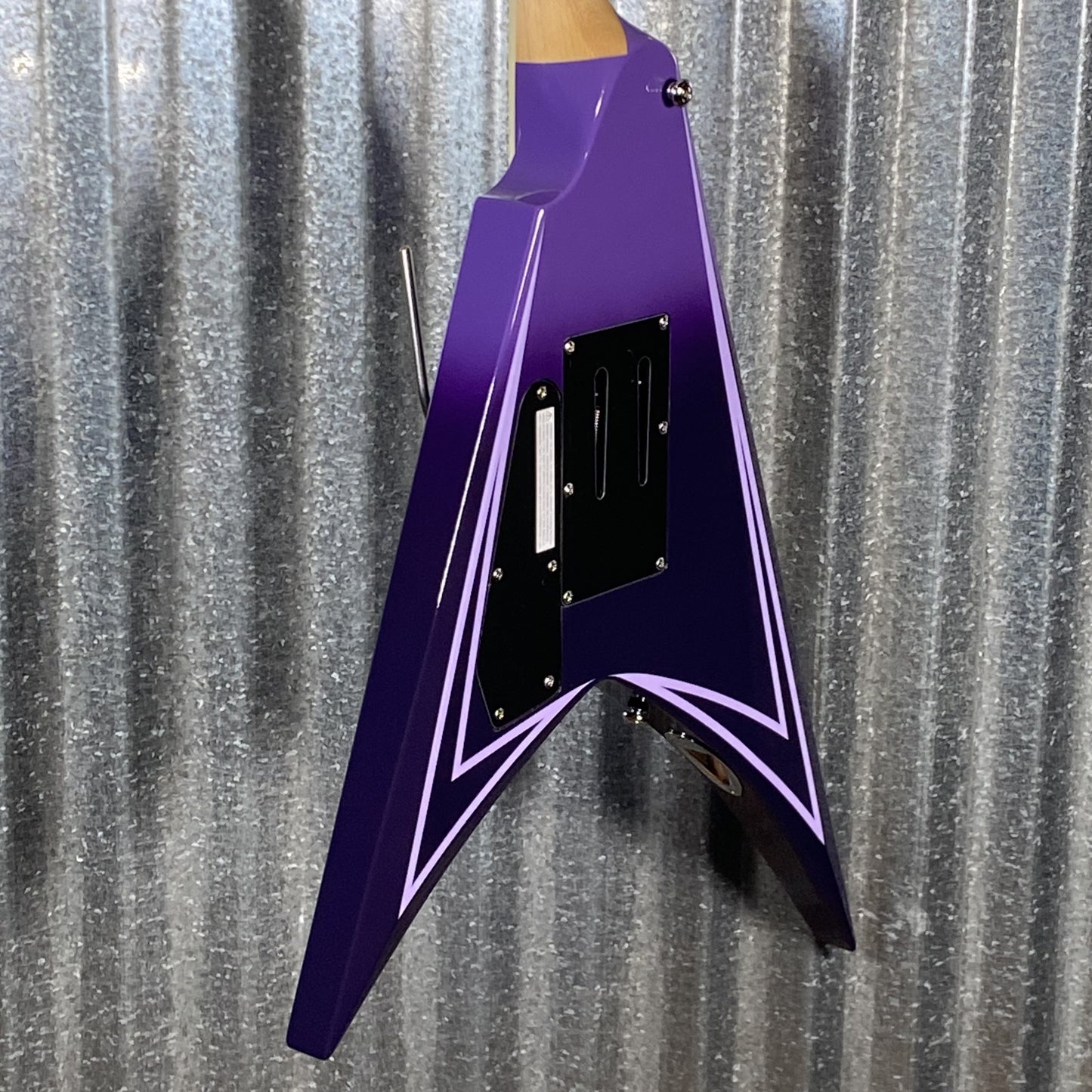 ESP LTD Alexi Laiho Hexed Sawtooth Arrow Purple Fade Satin Guitar & Case LALEXIHEXED #2362 Used