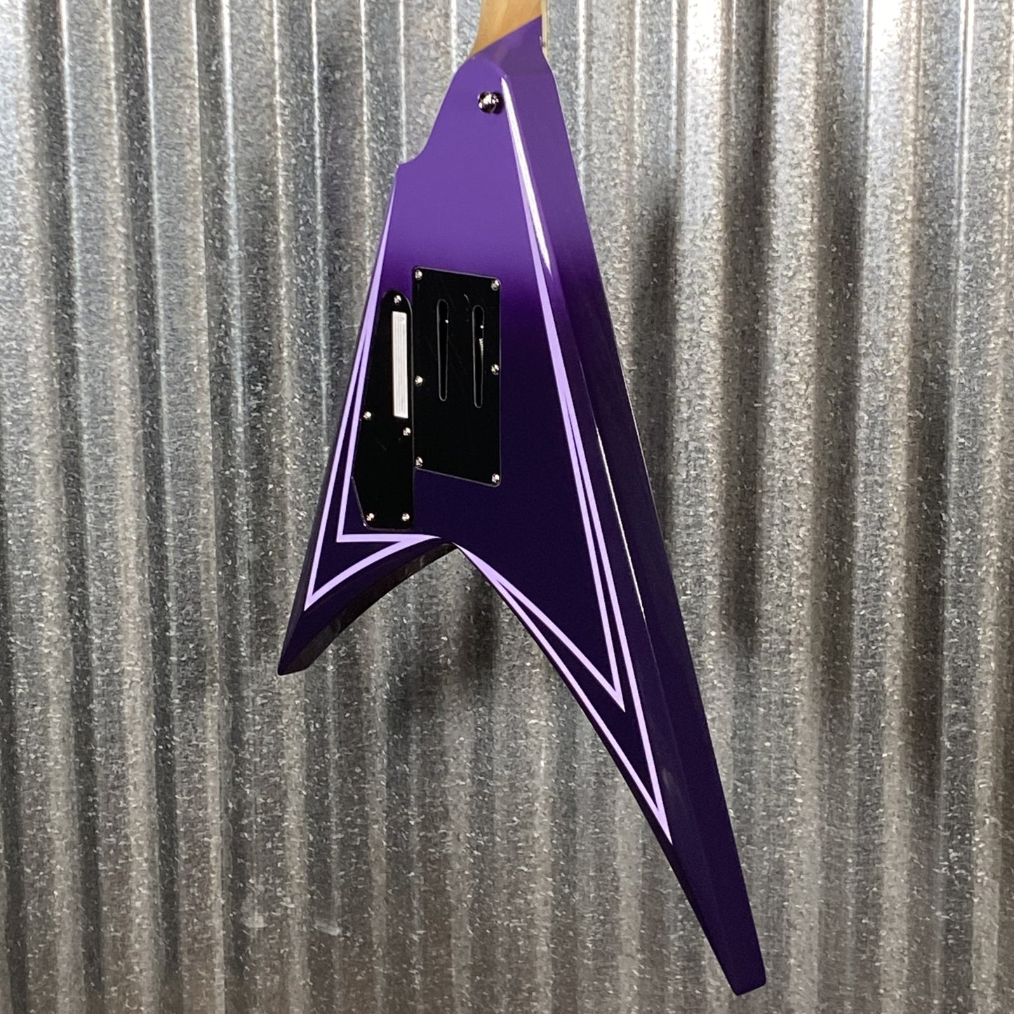 ESP LTD Alexi Laiho Hexed Sawtooth Arrow Purple Fade Satin Guitar & Case LALEXIHEXED #2362 Used