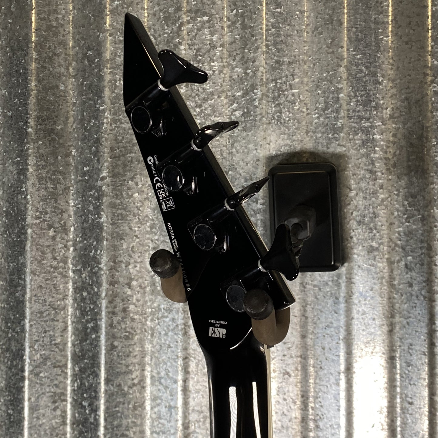 ESP LTD M-1004 4 String Bass Black LM1004BLK #0696 Used