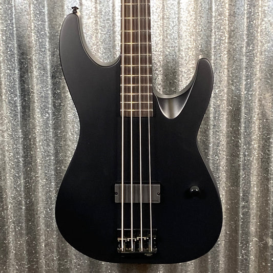 ESP LTD M-4 Black Metal Black Satin 4 String Bass LM4BKMBLKS #2225 Used