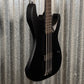 ESP LTD M-4 Black Metal Black Satin 4 String Bass LM4BKMBLKS #2225 Used