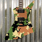 Westcreek Guitars Revenge Explorer Style Camo #0065 Used
