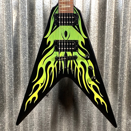 Westcreek Guitars Cerberus CB-2 V Hot Green Flame #0011 Used