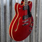 Westcreek Guitars 333 Semi Hollow Body Double Cutaway Red #0073 Used