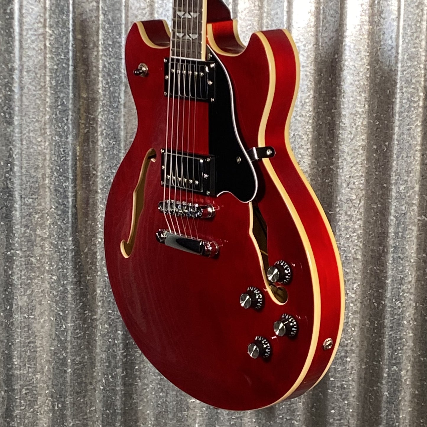 Westcreek Guitars 333 Semi Hollow Body Double Cutaway Red #0073 Used
