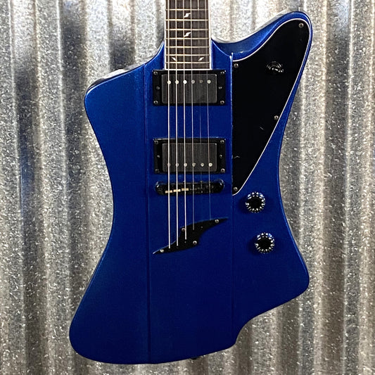 Westcreek Guitars Mirage T Bird Style Dual Humbucker Guitar Blue #0063 Used