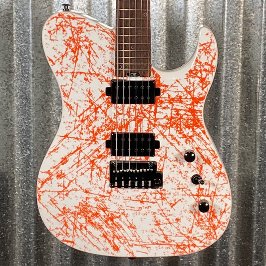 Westcreek Guitars TT-50 HH Tele Style Scratch Graphic #0159 Used