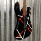 Westcreek Guitars JX-50 HH Strat Style Red White Stripe #0030 Used