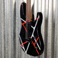 Westcreek Guitars JX-50 HH Strat Style Red White Stripe #0030 Used