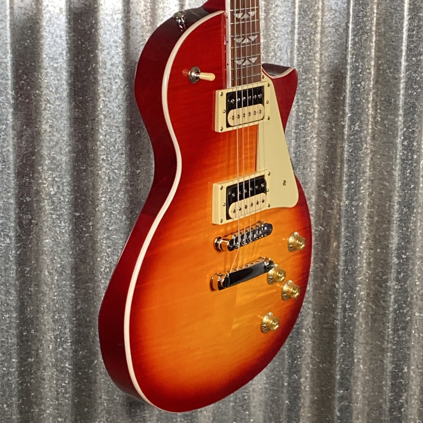 Westcreek Guitars Underdog LP Cherryburst Guitar #0026 Used