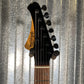 Westcreek Guitars JX-50 HH Strat Style Red White Stripe #0349 Used