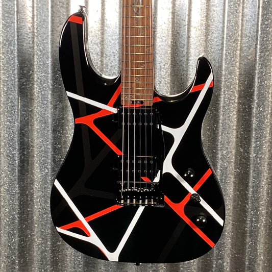 Westcreek Guitars JX-50 HH Strat Style Red White Stripe #0349 Used