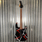 Westcreek Guitars JX-50 HH Strat Style Red White Stripe #0283 Used