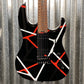 Westcreek Guitars JX-50 HH Strat Style Red White Stripe #0283 Used