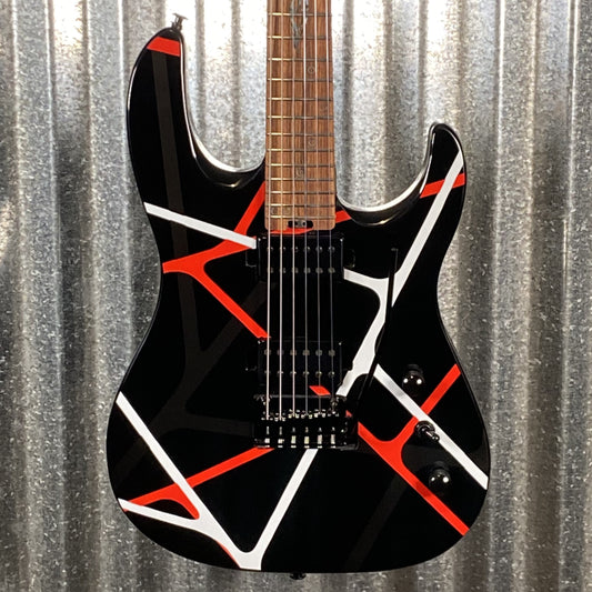 Westcreek Guitars JX-50 HH Strat Style Red White Stripe #0283 Used