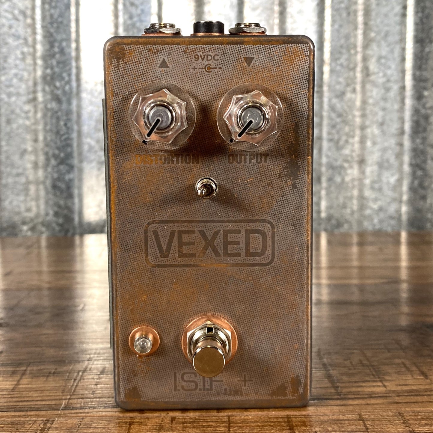Vexed Brain I.S.I.F. + Distortion + Rat Clone Guitar Effect Pedal Used