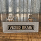 Vexed Brain I.S.I.F. + Distortion + Rat Clone Guitar Effect Pedal Used