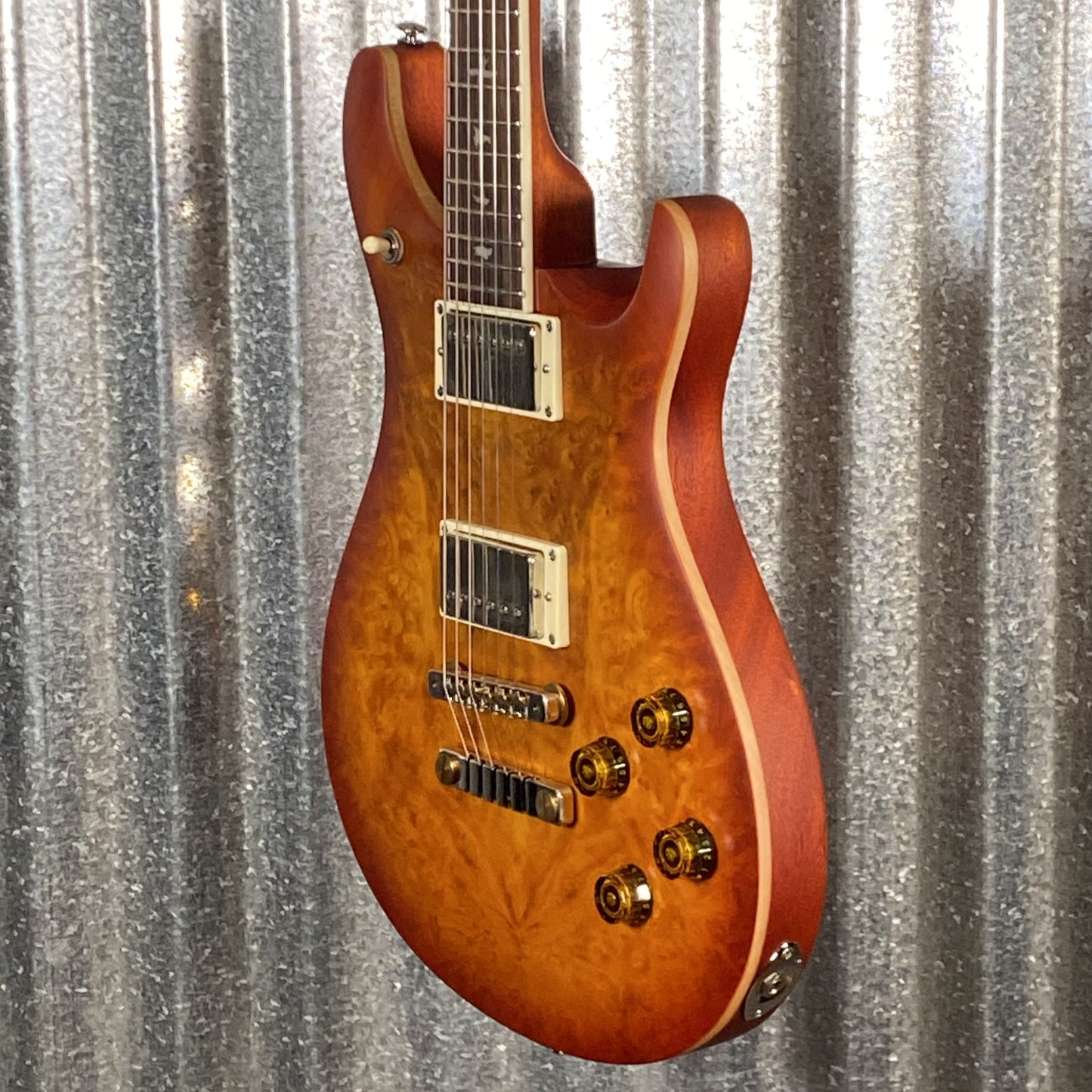 PRS Paul Reed Smith SE Exotic McCarty 594 Laurel Burl Vintage Sunburst Guitar & Bag #6693