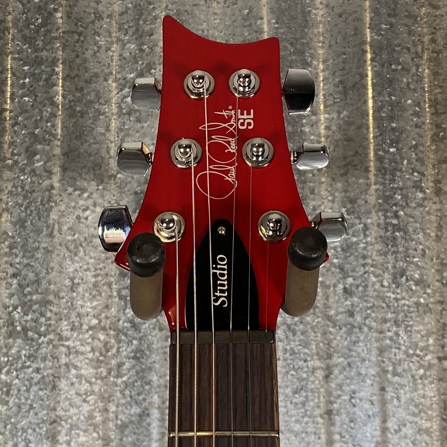 PRS Paul Reed Smith SE Studio Charcoal Cherry Burst Guitar & Bag #8894