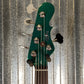 G&L USA BTO JB5 5 String Bass Emerald Green JB-5 & Bag #8078