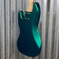 G&L USA BTO JB5 5 String Bass Emerald Green JB-5 & Bag #8078