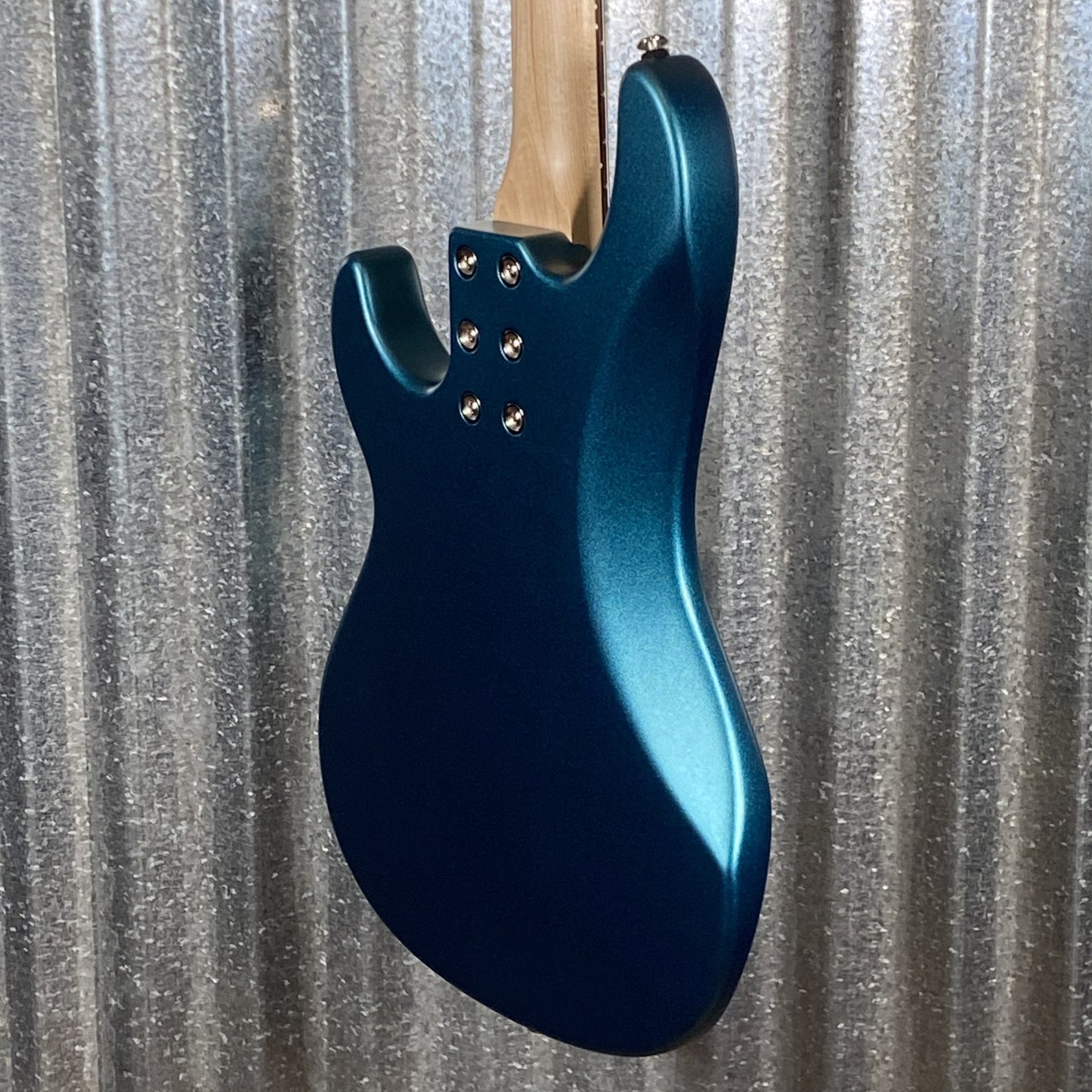 G&L USA BTO SB-1 4 String Bass Emerald Blue Frost & Bag #0083