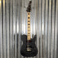 G&L USA BTO ASAT HH RMC Jet Black Frost Guitar & Bag #0078