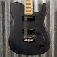 G&L USA BTO ASAT HH RMC Jet Black Frost Guitar & Bag #0078