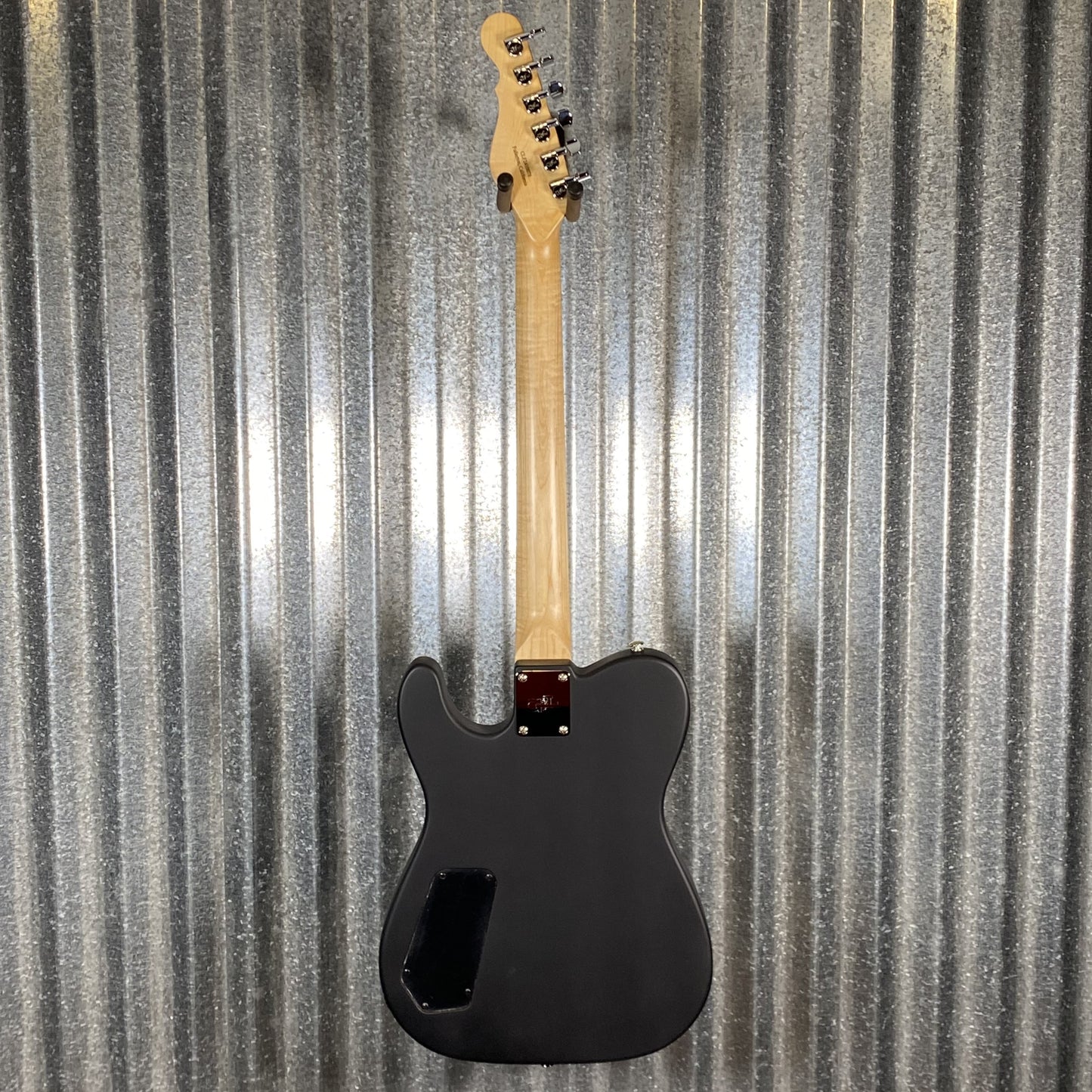 G&L USA BTO ASAT HH RMC Jet Black Frost Guitar & Bag #0078