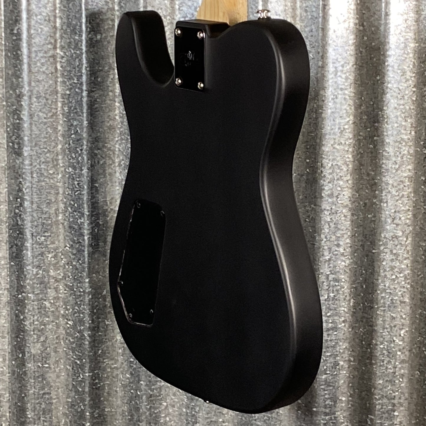 G&L USA BTO ASAT HH RMC Jet Black Frost Guitar & Bag #0078