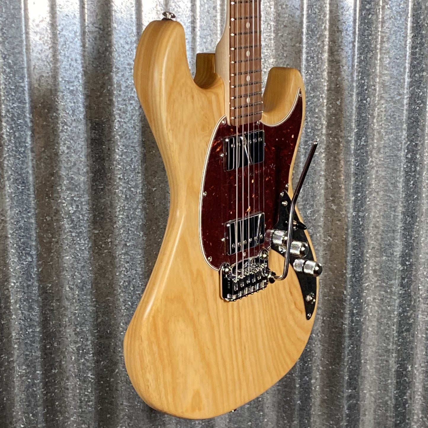 G&L USA BTO Skyhawk HH Vintage Natural Frost Guitar & Bag #9137