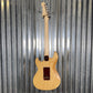 G&L USA BTO Skyhawk HH Vintage Natural Frost Guitar & Bag #9137