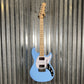 G&L USA BTO Skyhawk HH Himalayan Blue Guitar & Bag #0007