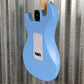 G&L USA BTO Skyhawk HH Himalayan Blue Guitar & Bag #0007