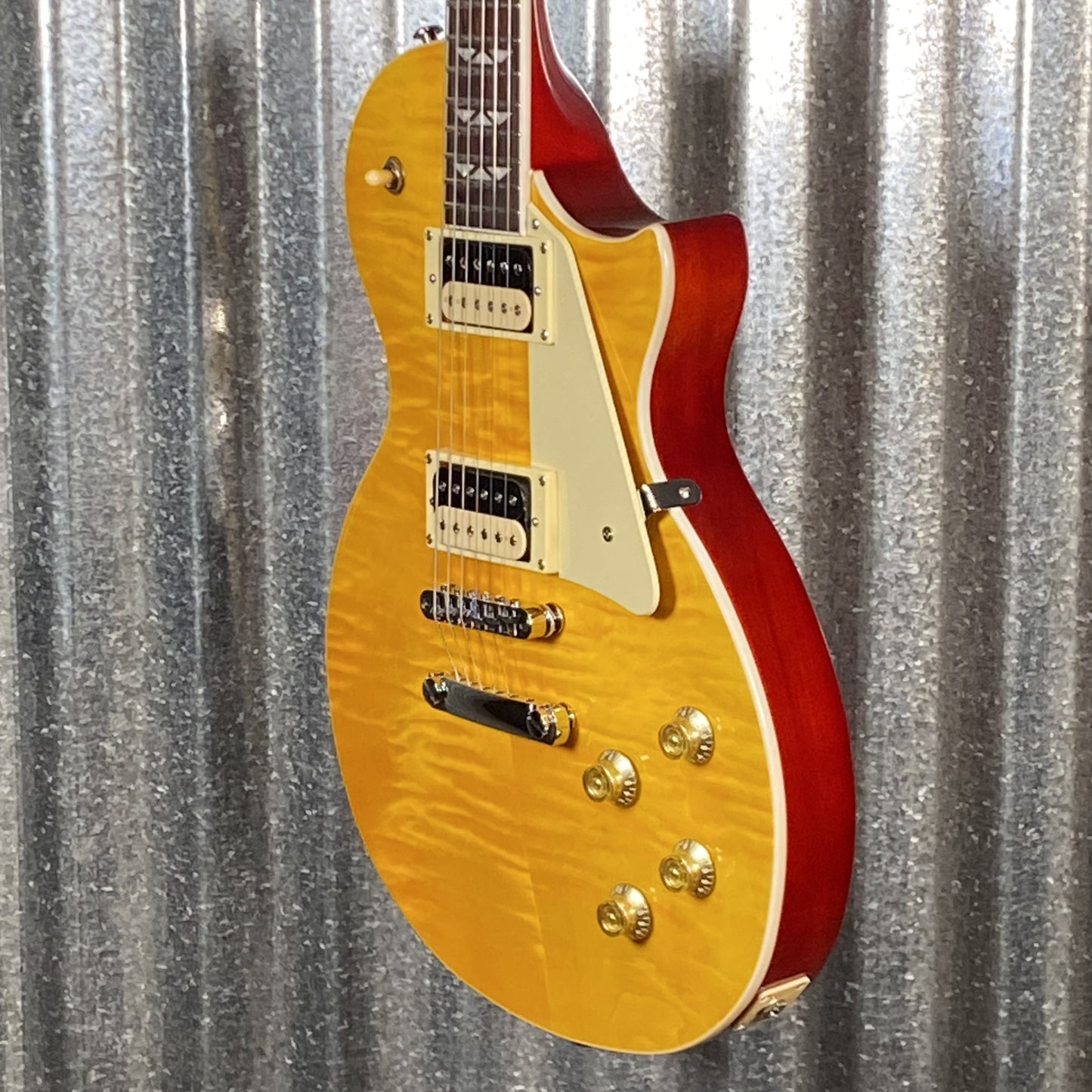 Westcreek Guitars Underdog LP Lemonburst Guitar #0034 Used