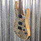 ST Guitars Metal 6 String Spalted Blue Bolt On Hard Tail Guitar #2 Used