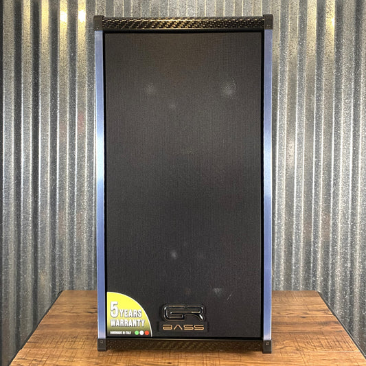 GR Bass AT 212 SLIM 800 ACT 1H Carbon Fiber 2x12 800 Watt 4 Ohm Active Powered Bass Speaker Cabinet