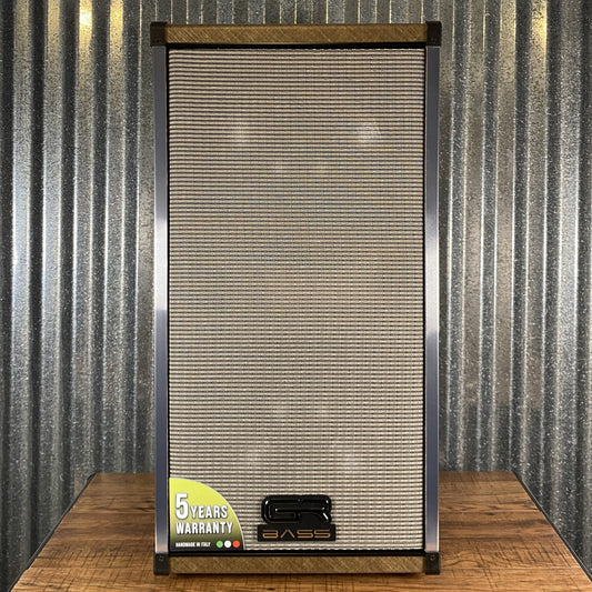 GR Bass NF 212 SLIM 800 ACT 1H Natural Fiber 2x12 800 Watt 4 Ohm Active Powered Bass Speaker Cabinet