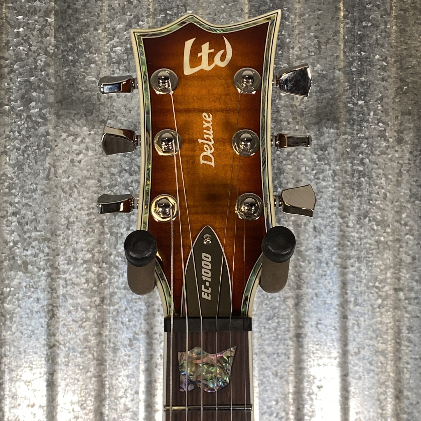 ESP LTD EC-1000 Duncan Amber Burst Guitar LEC1000ASB #0333 Used