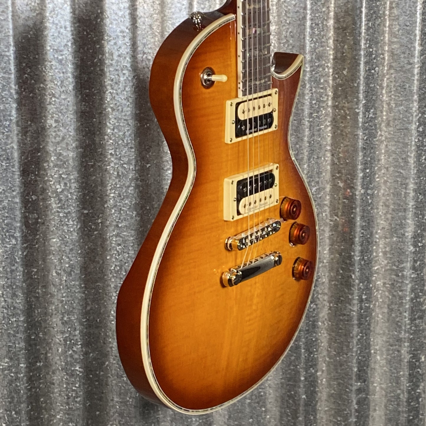 ESP LTD EC-1000 Duncan Amber Burst Guitar LEC1000ASB #0333 Used