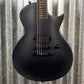 ESP LTD EC Black Metal Eclipse Seymour Duncan Black Satin Guitar LECBKMBLKS #3042 Used