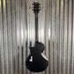 ESP LTD EC Black Metal Eclipse Seymour Duncan Black Satin Guitar LECBKMBLKS #3042 Used