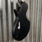 ESP LTD EC Black Metal Eclipse Seymour Duncan Black Satin Guitar LECBKMBLKS #3042 Used