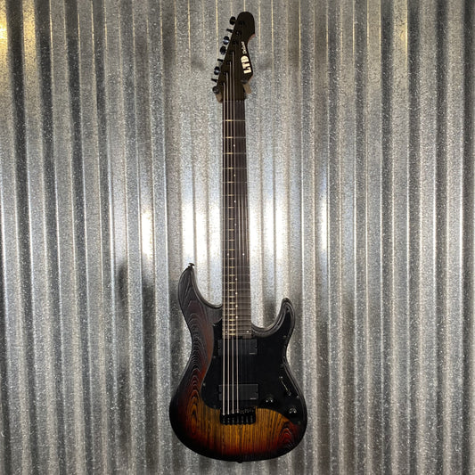 ESP LTD SN-1007B Hard Tail Fireblast Baritone Guitar LSN1007BHTFIREBLAST #0808 Used