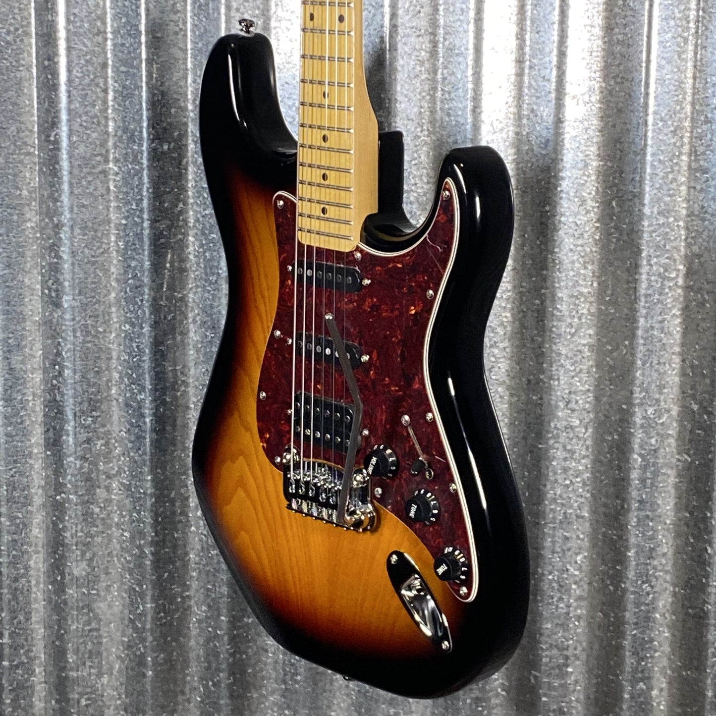 G&L Tribute Legacy HSS 3 Tone Sunburst Guitar #2630 Used