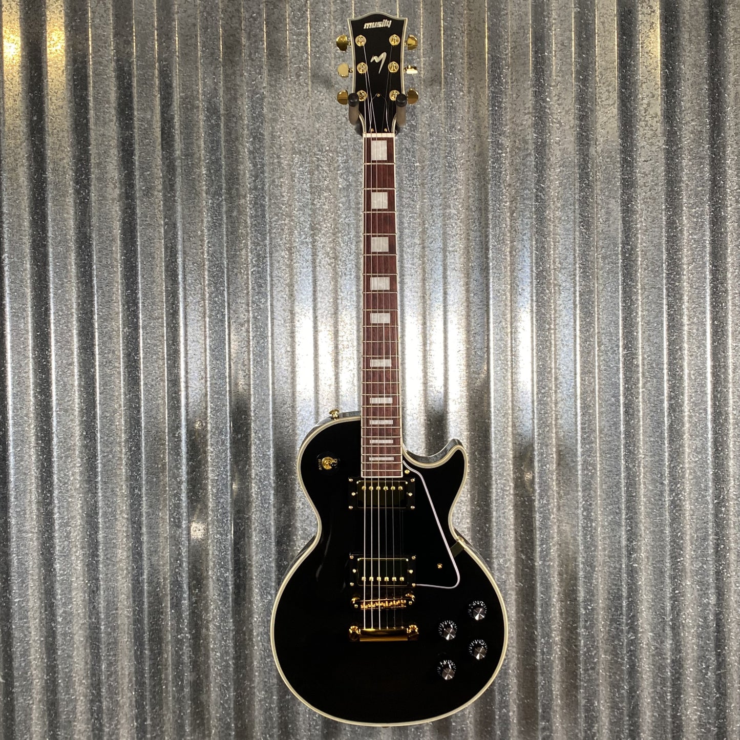 Musily MLP-1 LP Style HH Guitar Black #51620250001 Used