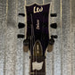 ESP LTD EC-1000 Eclipse Seymour Duncan See Thru Purple Guitar LEC1000FMSTP #0206 Used