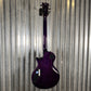 ESP LTD EC-1000 Eclipse Seymour Duncan See Thru Purple Guitar LEC1000FMSTP #0206 Used