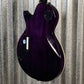 ESP LTD EC-1000 Eclipse Seymour Duncan See Thru Purple Guitar LEC1000FMSTP #0206 Used