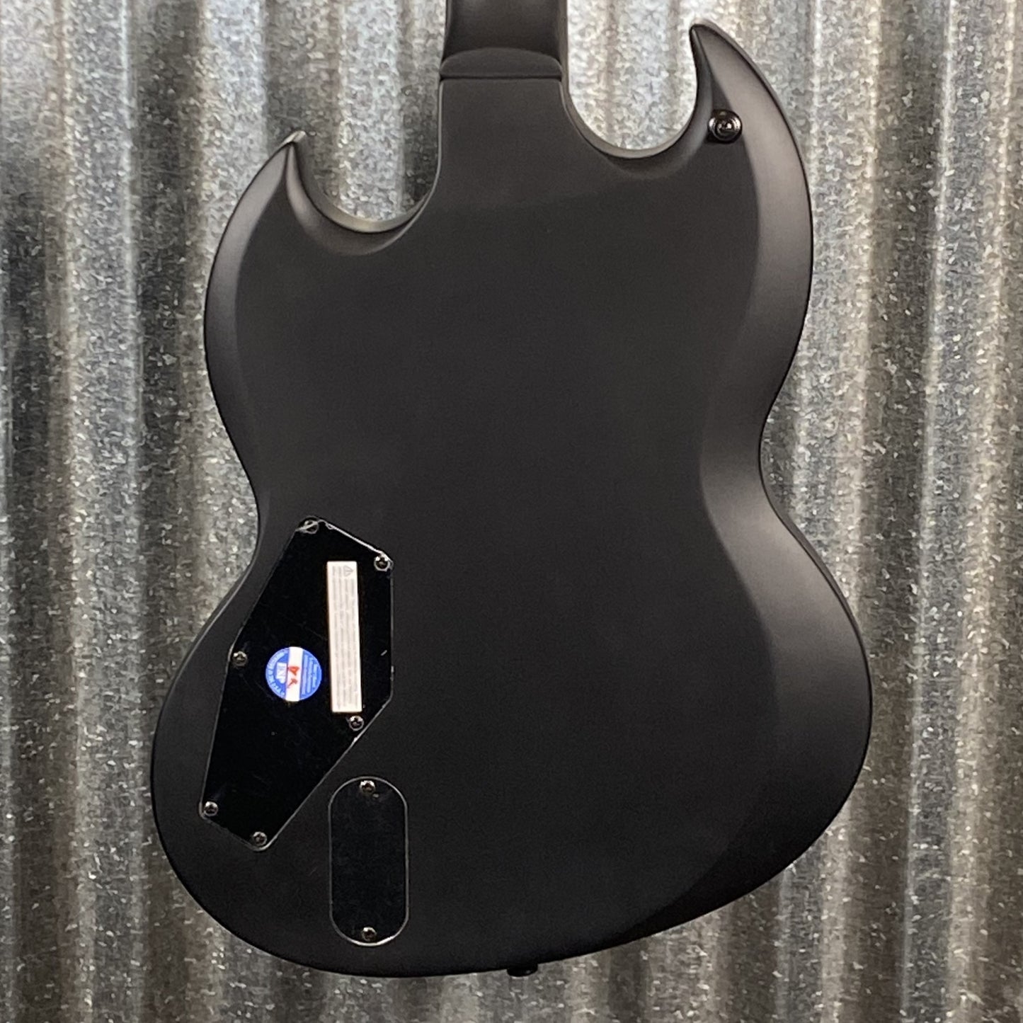 ESP LTD Viper 400 Black Satin Baritone Guitar LVIPER400BBLKS #0946 Used